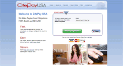 Desktop Screenshot of citepayusa.com